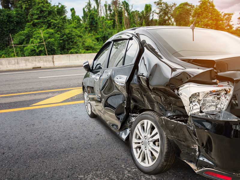 Wrecked Car